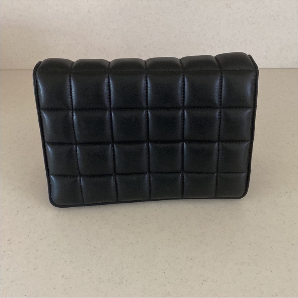 H&M Black Quilted Crossbody Bag